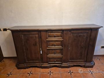 Cassettiera in legno