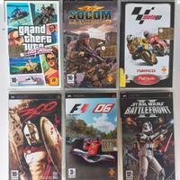 LOTTO CUSTODIE VUOTE GIOCHI ORIGINALI PSP