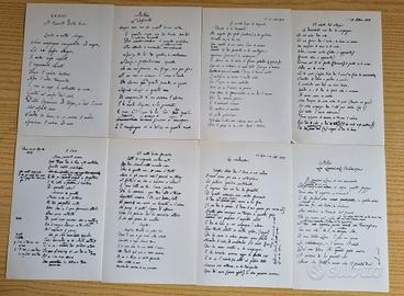 Cartoline con poesie di Leopardi