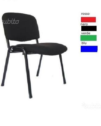 Sedia da Ufficio Conferenza Fissa Attesa Riunioni