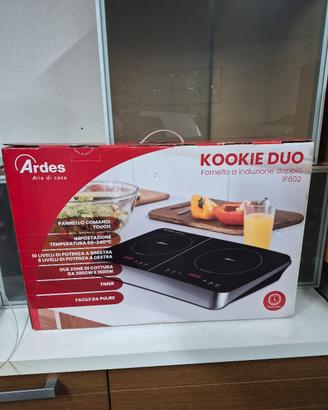 Fornello a Induzione Doppio Ardes KOOKIE DUO .