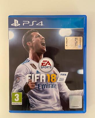 PS4 Fifa 18 Videogioco Gioco Playstation