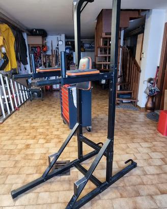 Rack trazioni dip addominali