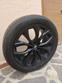 4 Cerchi  lega originali Peugeot completi di gomme