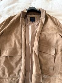 BROOKS BROTHERS BOMBER CAMOSCIO TG. XL