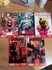 IRON MAN & AVENGERS – 5 FUMETTI MARVEL NOW!