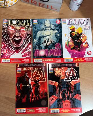 IRON MAN & AVENGERS – 5 FUMETTI MARVEL NOW!