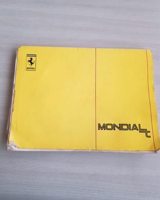 LIBRETTO USO E MANUTENZIONE FERRARI MONDIAL