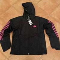 Adidas giacca antivento/antipioggia