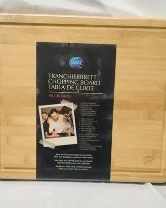 Tagliere AMC Tranchierbrett in bambù 40x35x4