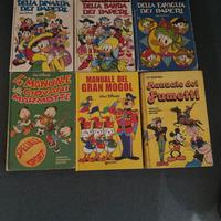 Disney n. 6 libri manuali giornalini fumetti saghe