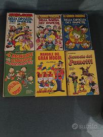 Disney n. 6 libri manuali giornalini fumetti saghe