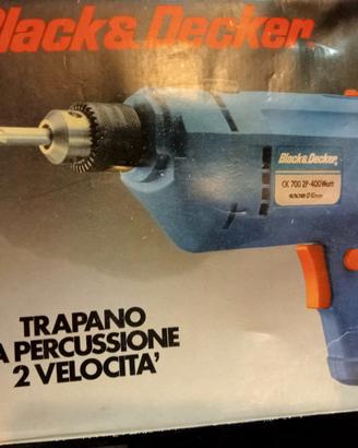 trapano a percussione Black& Deker