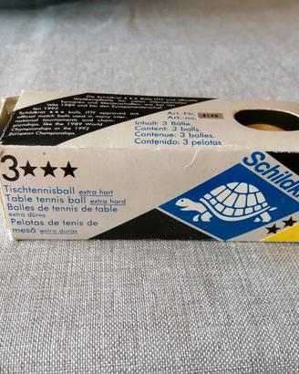 Vintage. confez. 3 palline ping pong 