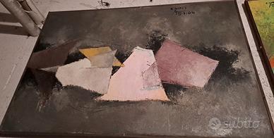 grande quadro olio su tela