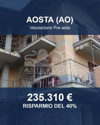 Immobile in asta di 144 m² con box auto a Aosta