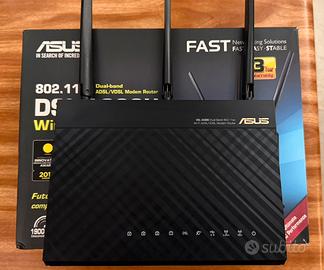 ASUS DSL-AC68U ADSL/VDSL + FTTH fino 1 Gb