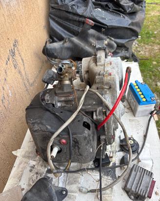 Blocco motore Aria Piaggio Zip Vespa