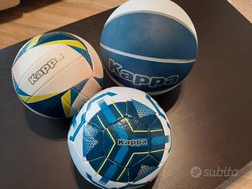 Palloni da calcio,  pallavolo e  basket 