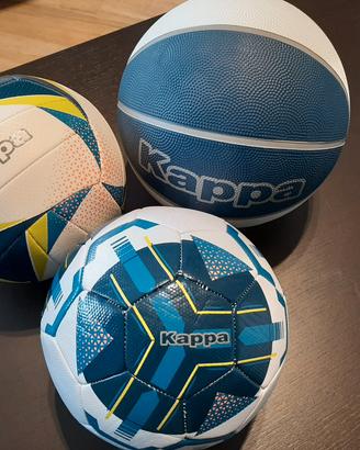 Palloni da calcio,  pallavolo e  basket 