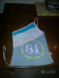 TopComeNuovoMarca"Essenza"OriginaleVintageInCotone