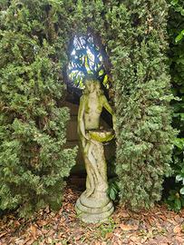 statua fontana da giardino h 185