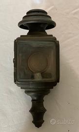 Lampada da carrozza vintage