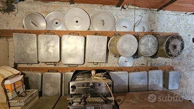 Pentole, coperchi e teglie in alluminio