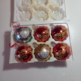 palle di natale anni 70 vintage da collezione