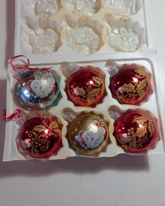 palle di natale anni 70 vintage da collezione