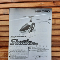 Manuale elicottero Hirobo Shuttle Plus