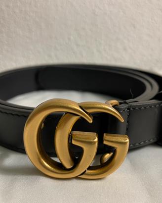 Cintura simil Gucci GG Marmont