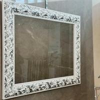 Specchio con cornice argento - SOTTOCOSTO