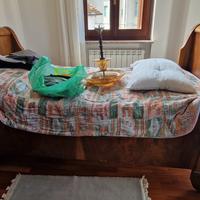 letto a barca 1 piazza in stile Impero/Carlo X