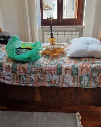 letto a barca 1 piazza in stile Impero/Carlo X