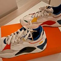 Puma RS-X³ Puzzlein colorazione bianca