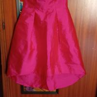 abito vintage cerimonia fuxia taglia M