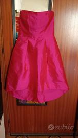 abito vintage cerimonia fuxia taglia M