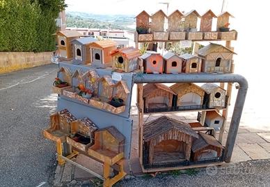 portavasi capannucce casette