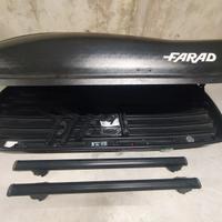 Farad box 400L + barre portatutto