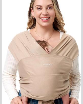Fascia Porta Bebè Momcozy -  Beige -MAI USATA