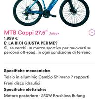 bici elettrica coppi