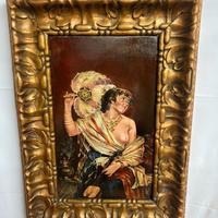 Dipinto orientalista - Firmato e Datato 1888