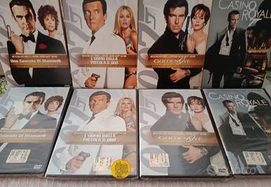 4 dvd 007 sigillati