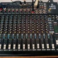 mix lem 16 canali piu effetto voce alesis