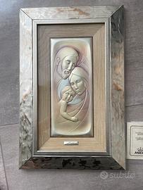 Bassorilievo in lamina d’argento