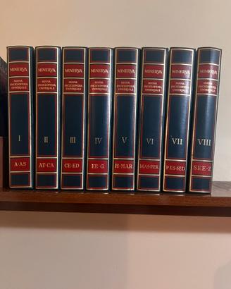 Enciclopedia Minerva completa di 8 volumi