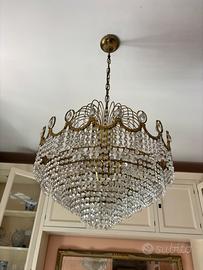 Lampadario in cristallo