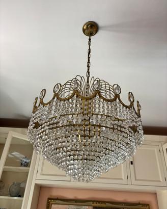 Lampadario in cristallo