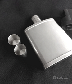 fiaschetta Coney Hip Flask stainless steel 7 oz